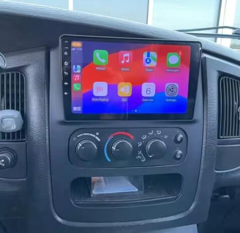 2002-2006 Dodge Ram 1500 / 2500 / 3500 3rd Gen Pickup 9" 2K Touch Screen Radio Replacement Stereo Upgrade – Apple CarPlay Android Auto Head Unit