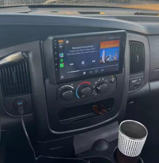 2002-2006 Dodge Ram 1500 / 2500 / 3500 3rd Gen Pickup 9" 2K Touch Screen Radio Replacement Stereo Upgrade – Apple CarPlay Android Auto Head Unit