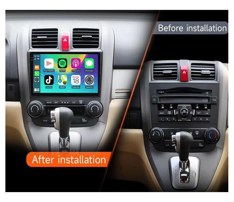2006-2011 Honda CR-V 9" Touch Screen Head Unit | Android Car Stereo Replacement for CRV CR V