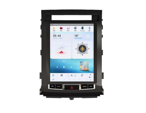 Toyota Land Cruiser LC200 J200 200 Series (2008–2015) 12.1-Inch / 16-Inch Tesla-Style Vertical Touch Screen Radio Upgrade – Wireless Apple CarPlay & Android Auto Head Unit