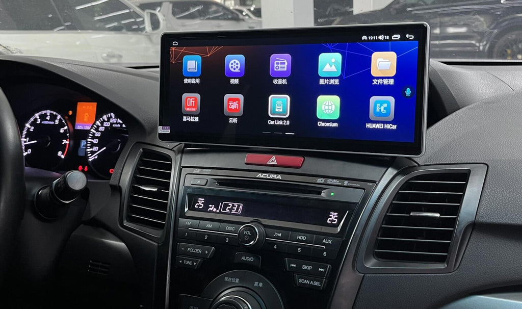 Acura RDX 2013-2018 12.3" 2K QLED Android Head Unit Touch Screen Stereo - Wireless CarPlay & Android Auto Upgrade