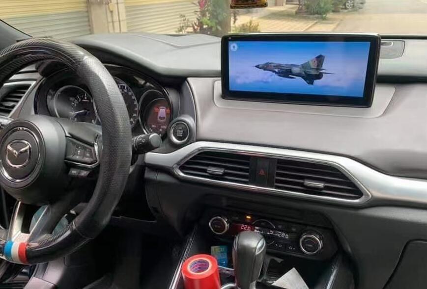 10.25" Android Head Unit for Mazda CX-9 CX9 2016-2023 Car Stereo Touch Infotainment Screen Replacement