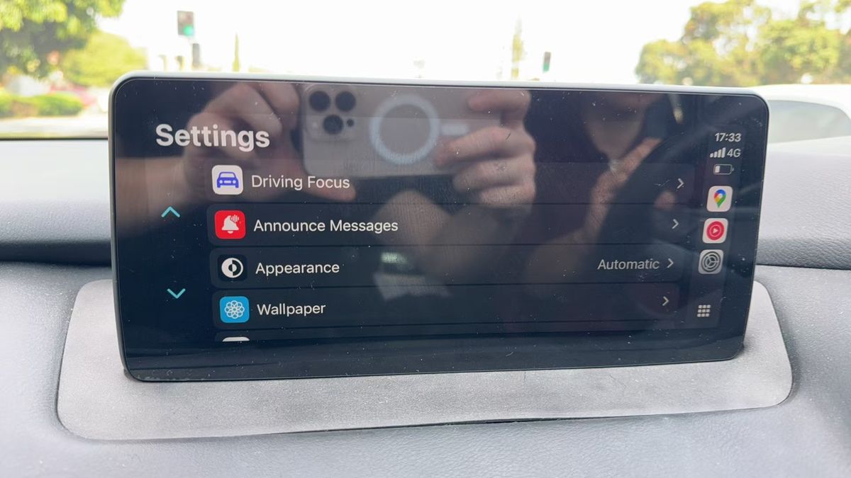 10.25" Android Head Unit for Mazda CX-9 CX9 2016-2023 Car Stereo Touch Infotainment Screen Replacement