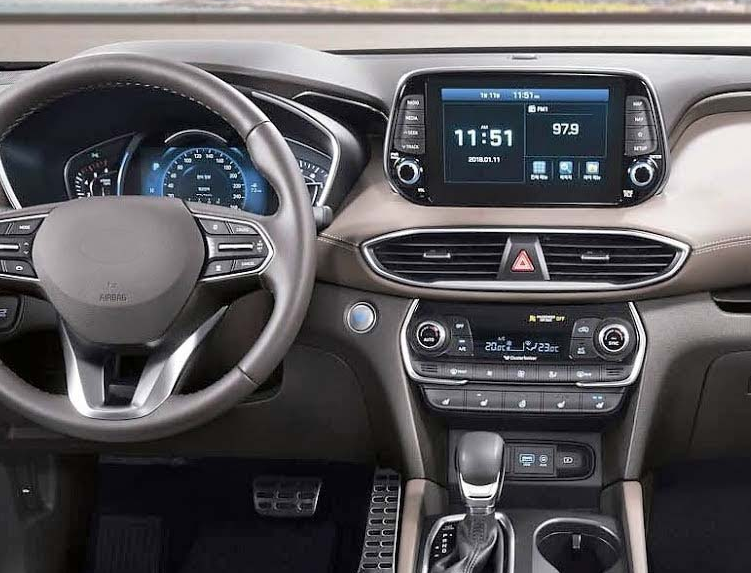 2018-2023 Hyundai Santa Fe ix45 9" Touch Screen Android Head Unit | Car Stereo Replacement
