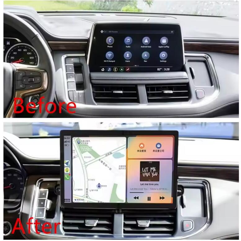 13.3" CarPlay Android Auto Head Unit for 2021-2024 Chevy Tahoe Suburban GMC Yukon 5th Gen