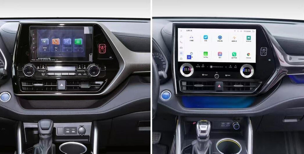 2020-2023 Toyota Highlander 13.3 Inch 2K Android Head Unit Upgrade with Wireless Apple CarPlay