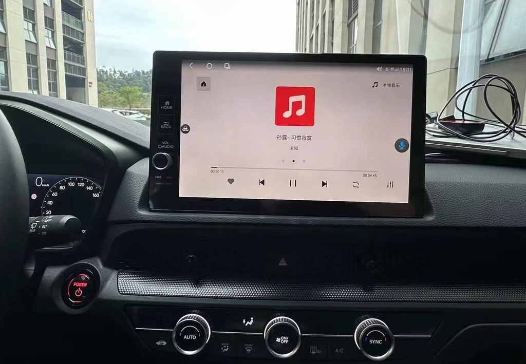 11.6 Inch 2K Touch Screen Android Head Unit Upgrade for Honda CR-V CRV 2023 2024 2025 2026 - Wireless CarPlay & Android Auto Navigation Stereo Radio Replacement