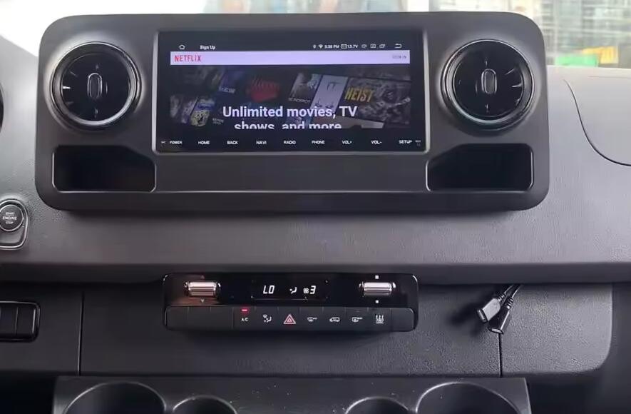 Mercedes-Benz Sprinter 2019-2025 10.25" QLED Android Head Unit - Touchscreen Car Stereo with Wireless CarPlay & Android Auto