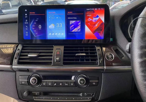10.25" / 12.3" Android Head Unit Screen Upgrade for BMW X5 E70 F15 X6 E71 2007-2019 | CIC CCC NBT EVO iDrive Stereo GPS Navigation System Radio Replacement