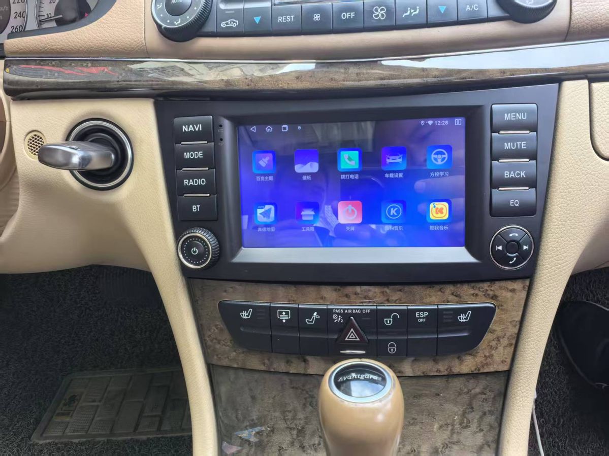 New Aftermarket Android Auto Head Unit Upgrade Car Radio Replacement for 2002-2009 Mercedes-Benz E-Class W211 E200 E220 E300 E350 E240 E270 E280 W219