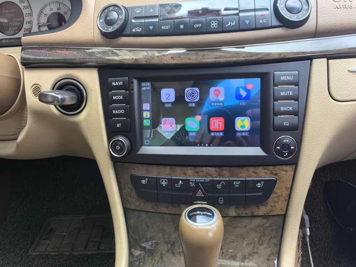 New Aftermarket Android Auto Head Unit Upgrade Car Radio Replacement for 2002-2009 Mercedes-Benz E-Class W211 E200 E220 E300 E350 E240 E270 E280 W219