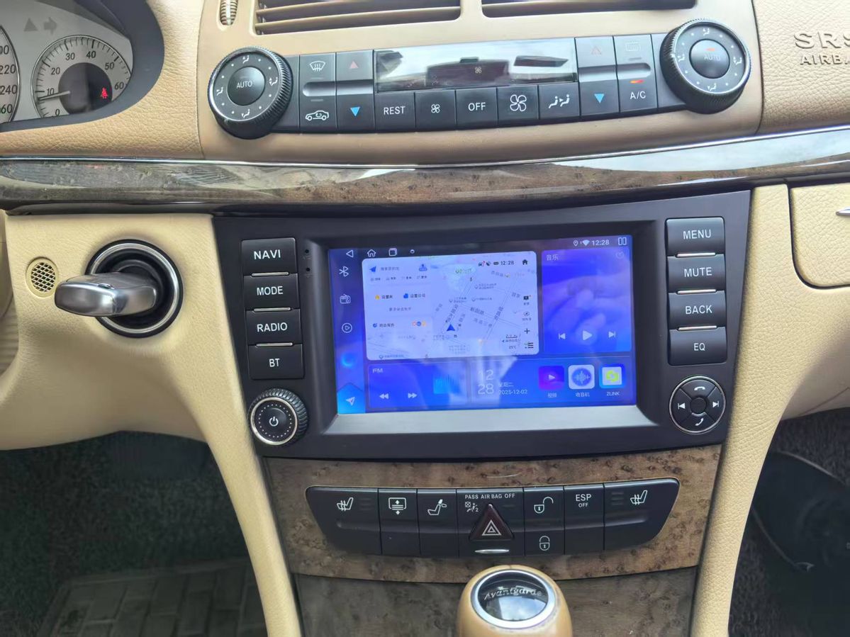 New Aftermarket Android Auto Head Unit Upgrade Car Radio Replacement for 2002-2009 Mercedes-Benz E-Class W211 E200 E220 E300 E350 E240 E270 E280 W219