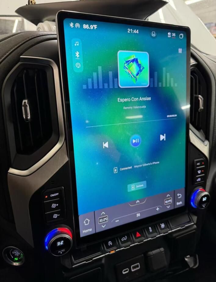 15.6" Tesla-Style Radio for 2019-2023 Silverado & Sierra – CarPlay, Android Auto