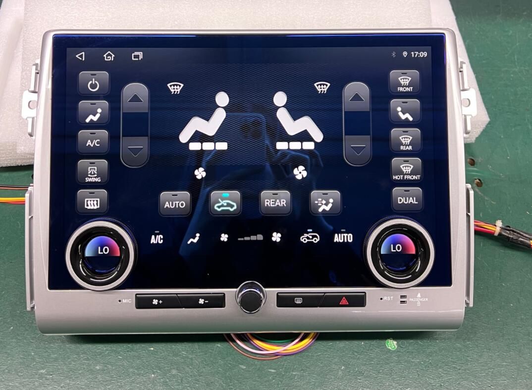 2007-2023 Toyota FJ Cruiser New Aftermarket Car Radio Replacement 13.3" QLED Touch Screen Display Android Head Unit Stereo Upgrade GPS Navigaiton Infotainment System Wireless Apple CarPlay Android Auto 4G WIFI