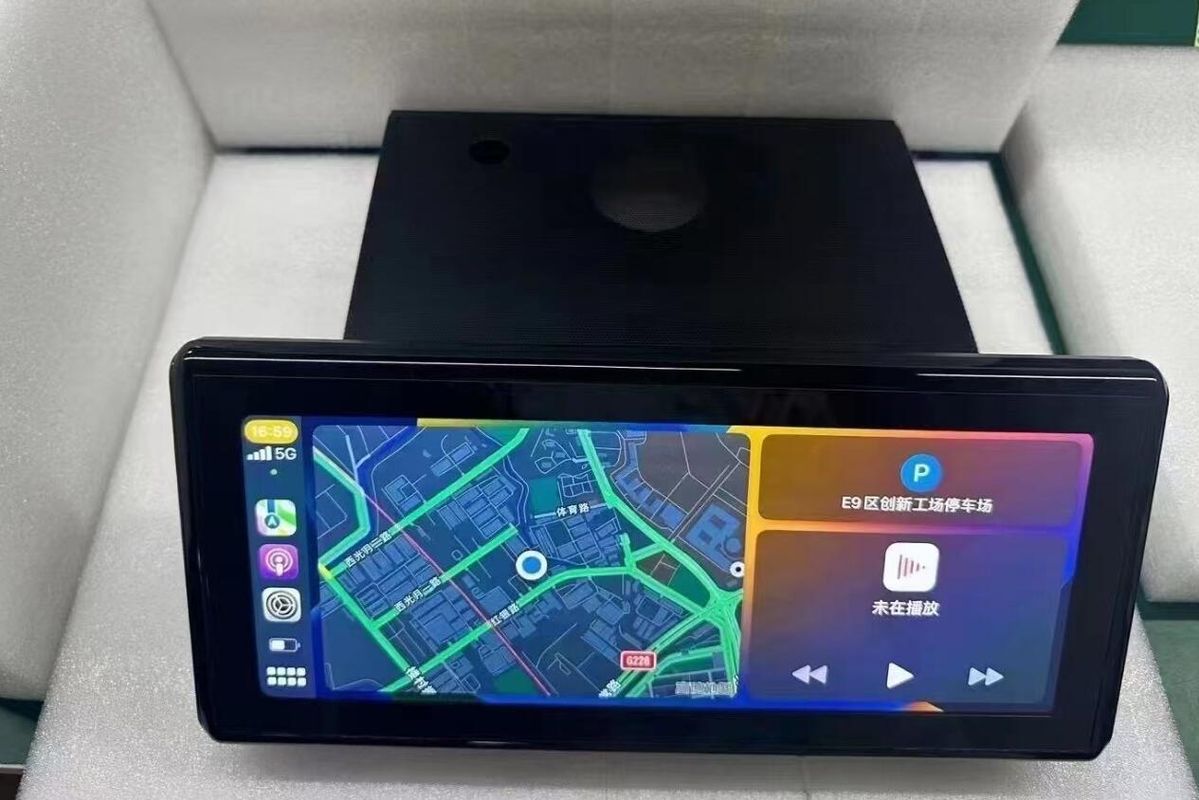12.3" QLED Touch Screen Radio Replacement Android Head Unit Stereo Upgrade for 2021-2026 Toyota Land Cruiser LC300 J300