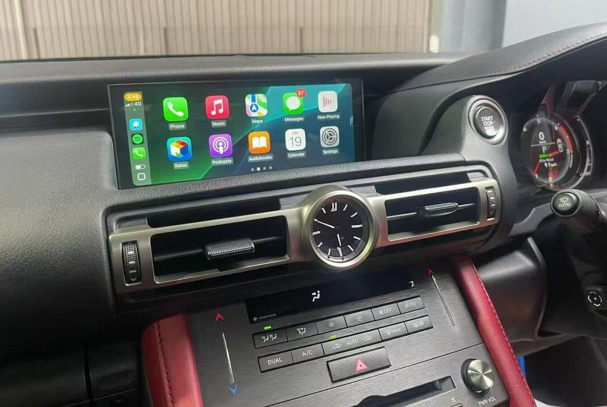 2013-2022 Lexus IS RC 300h IS200 IS250 IS300 IS350 F Sport Aftermarket 10.25" Touch Screen Radio Replacement Stereo Head Unit Upgrade Wireless Apple CarPlay Android Auto