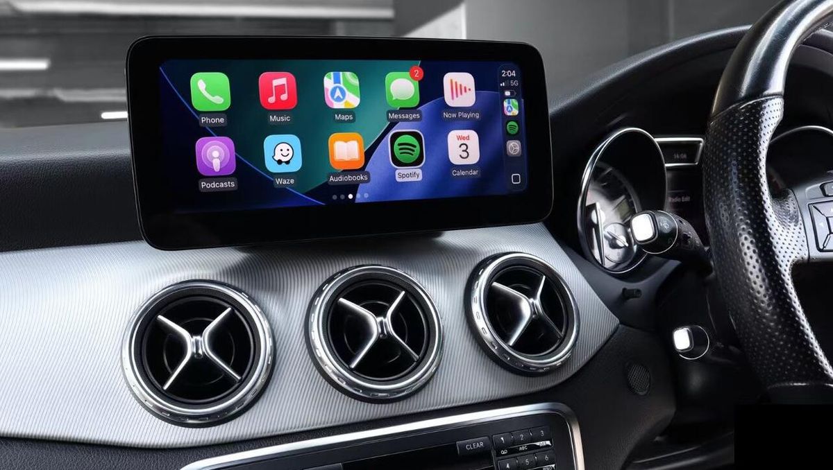 12.3" & 10.25" Wireless CarPlay Android Auto Touch screen Upgrade for 2013-2018 Mercedes-Benz A-Class W176, GLA-Class X156, CLA-Class C117, G-Class W463 G500 G55 G63 AMG