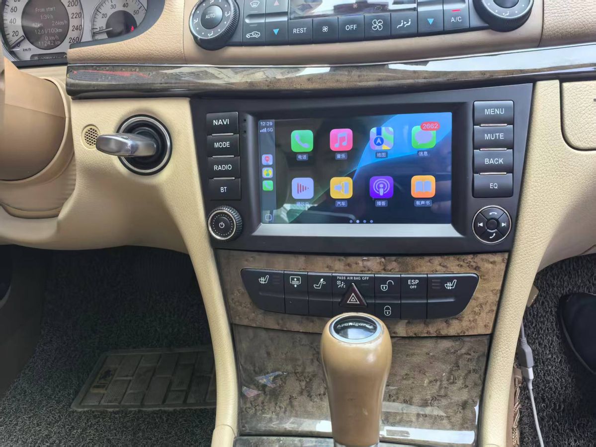 New Aftermarket Android Auto Head Unit Upgrade Car Radio Replacement for 2002-2009 Mercedes-Benz E-Class W211 E200 E220 E300 E350 E240 E270 E280 W219