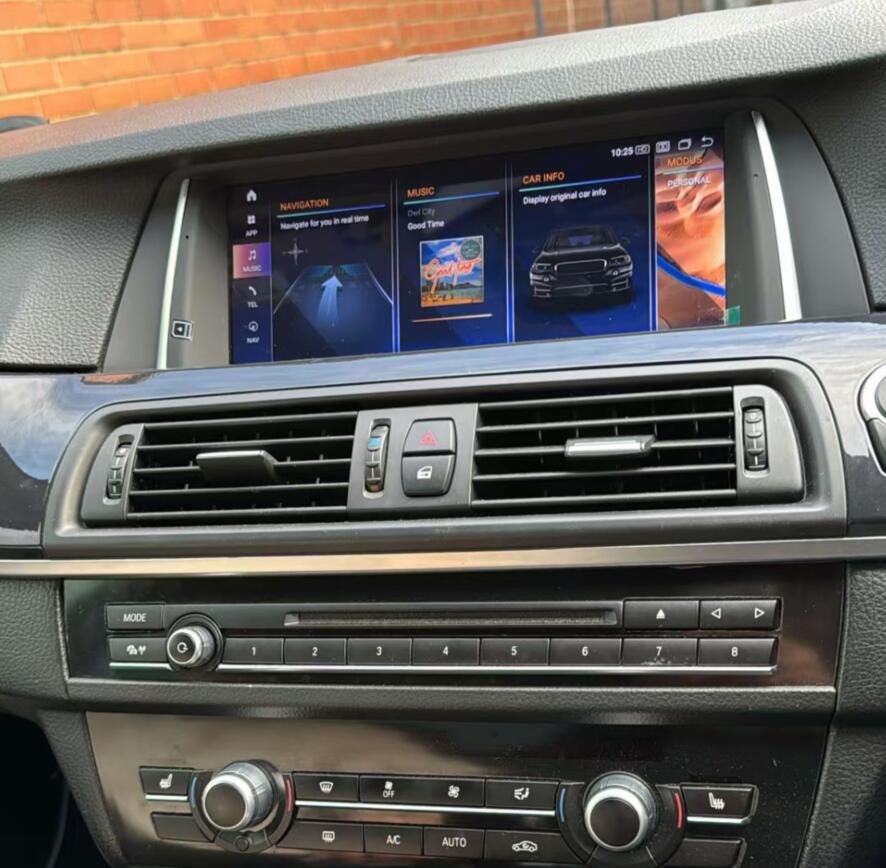 10.25" / 12.3" Android Screen for BMW F10 F11 F07 M5 GT F06 F12 5 Series & 6 Series (2011-2017) CIC NBT - Wireless CarPlay Android Auto