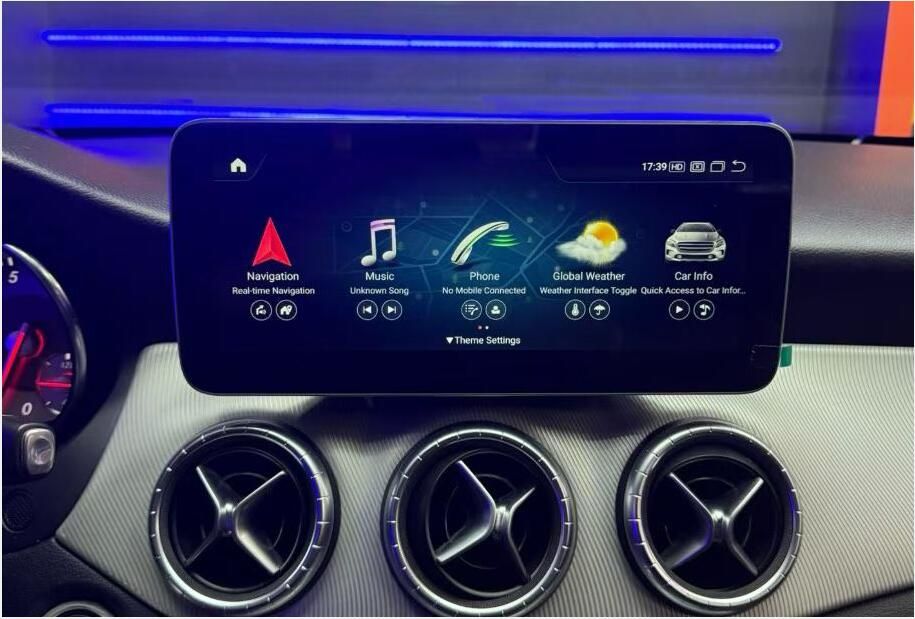12.3" & 10.25" Wireless CarPlay Android Auto Touch screen Upgrade for 2013-2018 Mercedes-Benz A-Class W176, GLA-Class X156, CLA-Class C117, G-Class W463 G500 G55 G63 AMG