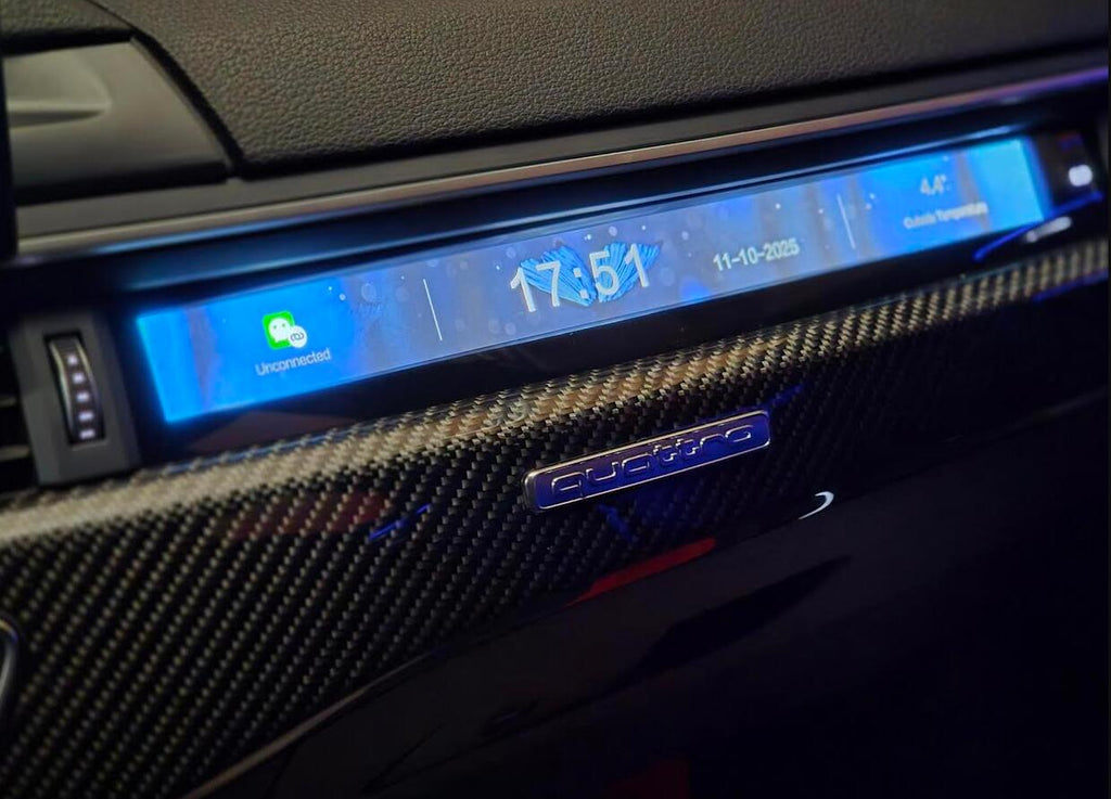 Bosch Passenger Display Screen Co-pilot LCD Instrument Cluster Panel for Audi B9 A4 S4 RS4 A5 S5 RS5 A6 S6 RS6 C8 A7 S7 RS7 Q7 SQ7 Sport