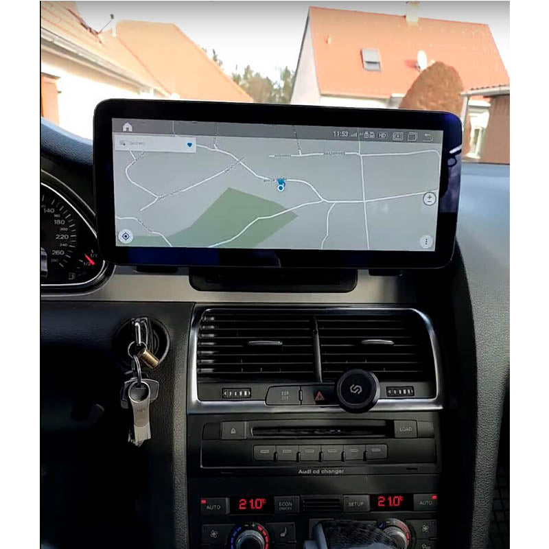 Android Auto Head Unit Wireless CarPlay Stereo Replacement for Audi Q7 2005-2015 - 10.25" & 12.3" MMI Touch Screen Upgrade
