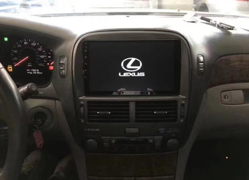 9" Android Touch Screen Head Unit for 2000-2006 Lexus LS430 XF30 | Toyota Celsior Stereo GPS Navigation CarPlay Bluetooth