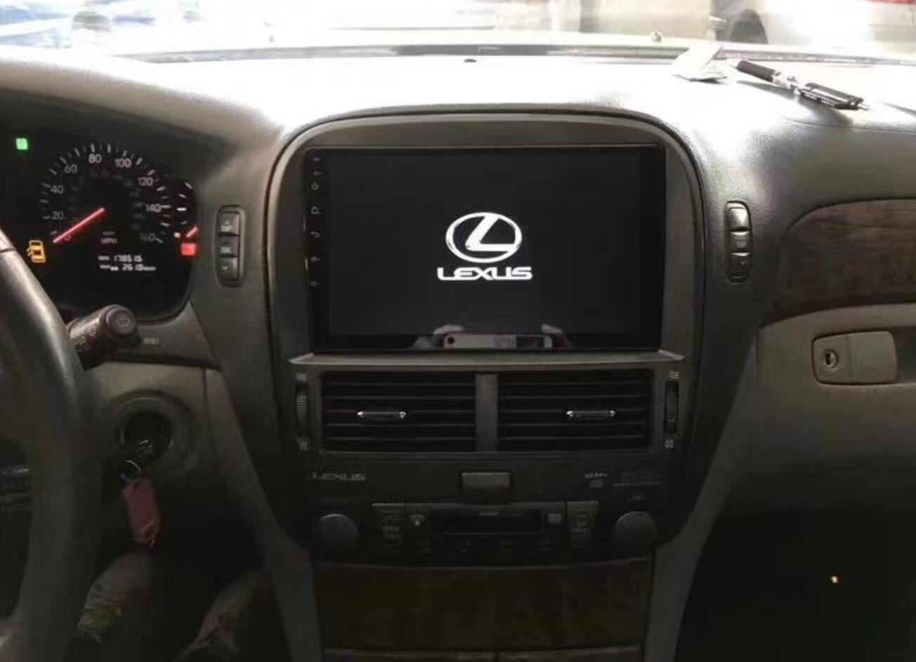 9" Android Touch Screen Head Unit for 2000-2006 Lexus LS430 XF30 | Toyota Celsior Stereo GPS Navigation CarPlay Bluetooth