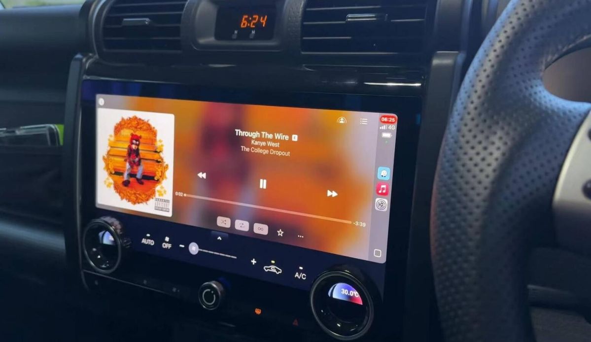 2007-2023 Toyota FJ Cruiser New Aftermarket Car Radio Replacement 13.3" QLED Touch Screen Display Android Head Unit Stereo Upgrade GPS Navigaiton Infotainment System Wireless Apple CarPlay Android Auto 4G WIFI