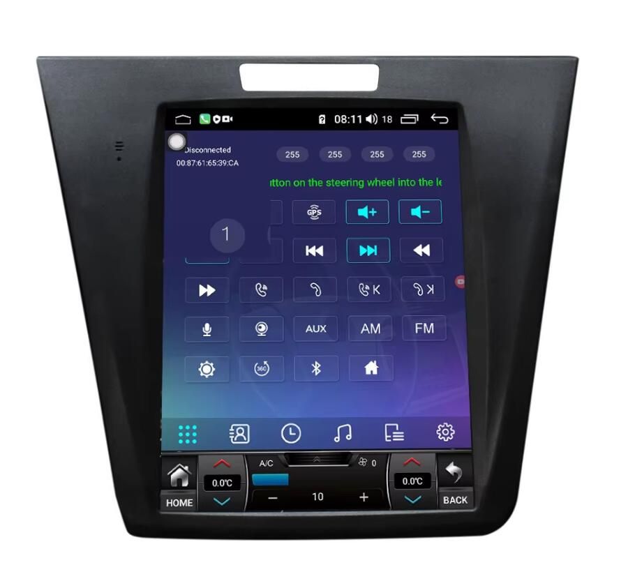 Tesla Style 10.4" Vertical Screen Android Head Unit for Acura ILX 2012-2018 - QLED Touchscreen Car Stereo with Wireless CarPlay & Android Auto