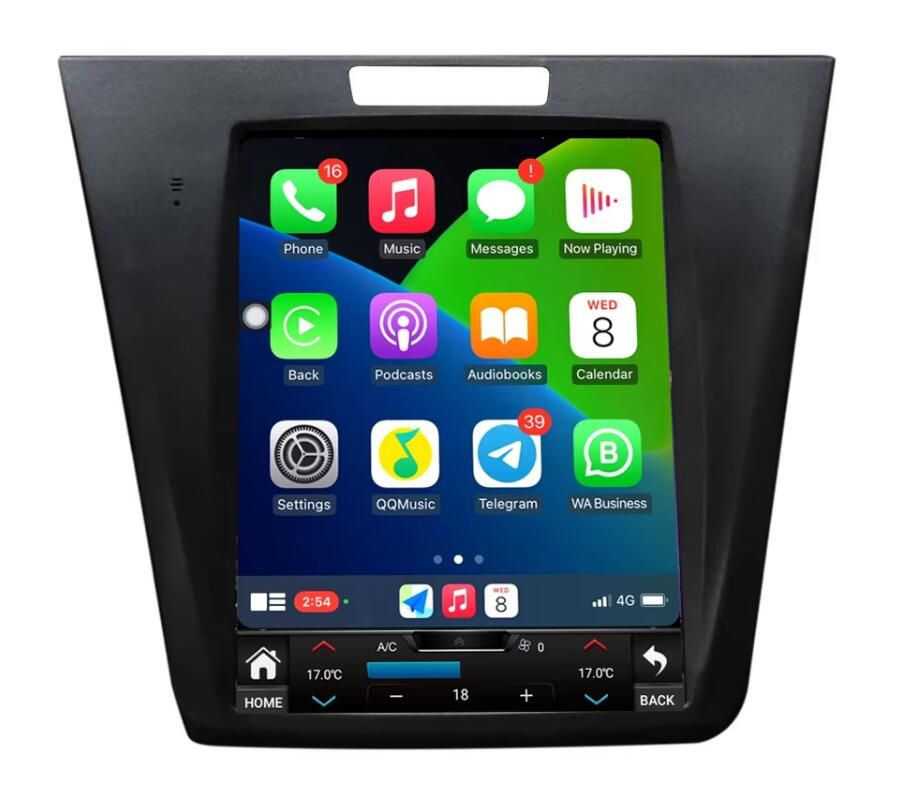 Tesla Style 10.4" Vertical Screen Android Head Unit for Acura ILX 2012-2018 - QLED Touchscreen Car Stereo with Wireless CarPlay & Android Auto