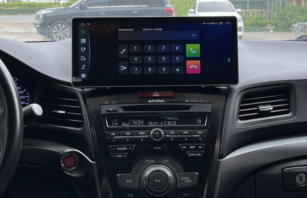 Acura ILX 2013-2021 12.3" 2K QLED Android Head Unit Touch Screen Stereo - Wireless CarPlay & Android Auto Upgrade