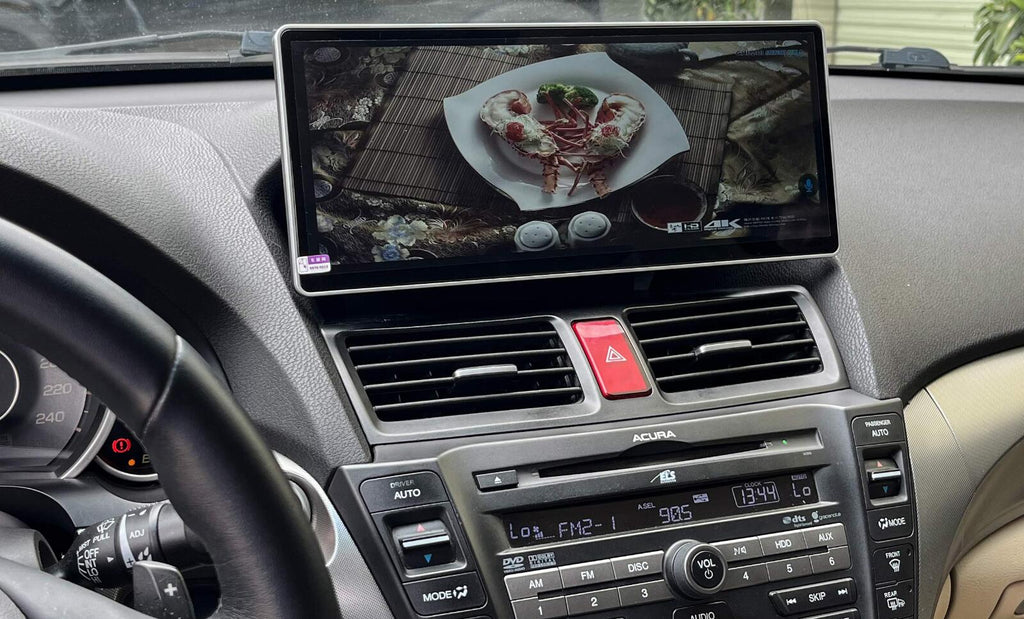 Acura TL 2008-2014 12.3" 2K QLED Android Head Unit Touch Screen Radio - Wireless CarPlay & Android Auto Upgrade