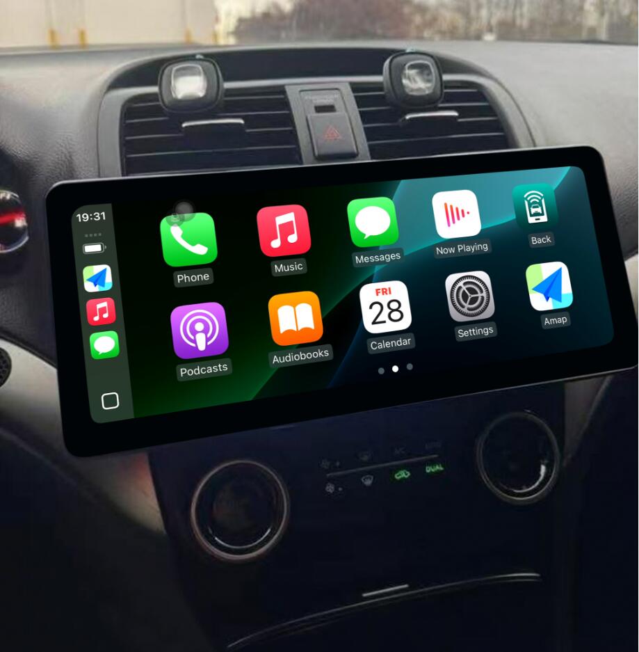 12.3" 2K QLED Android Head Unit for Acura TSX 2003-2008 | Wireless CarPlay & Android Auto | Touchscreen Car Radio Stereo