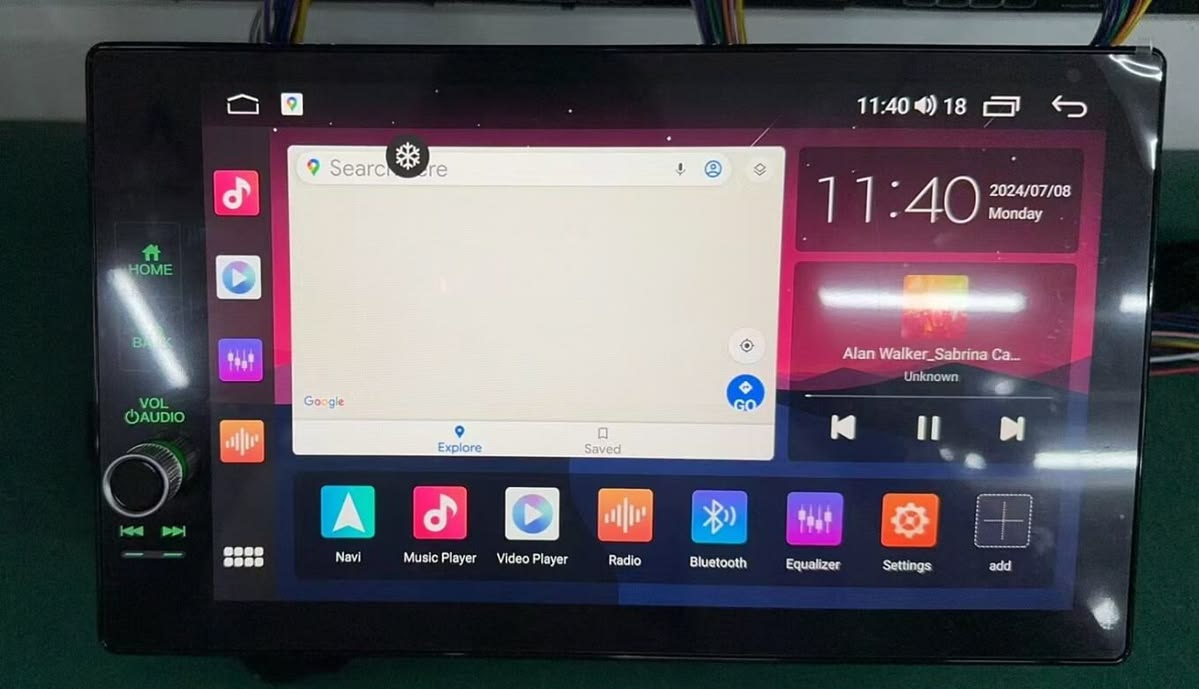 11.6" 2K Honda Civic 11th Gen Radio (2022–2026) – CarPlay & Android Auto