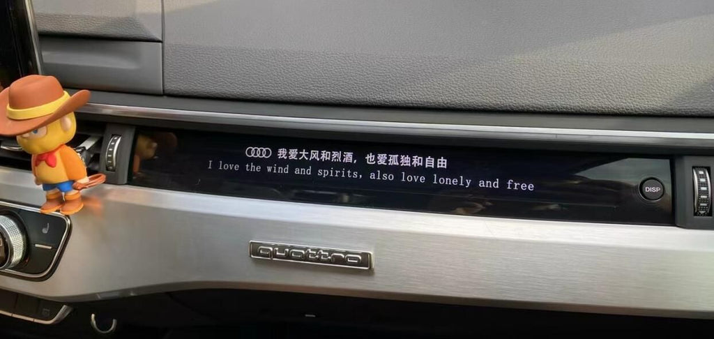 Bosch Passenger Display Screen Co-pilot LCD Instrument Cluster Panel for Audi B9 A4 S4 RS4 A5 S5 RS5 A6 S6 RS6 C8 A7 S7 RS7 Q7 SQ7 Sport