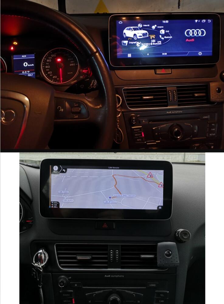 2009-2020 Audi Q5 SQ5 Android Car Stereo 10.25 12.3 Inch Touch Screen Head Unit Upgrade