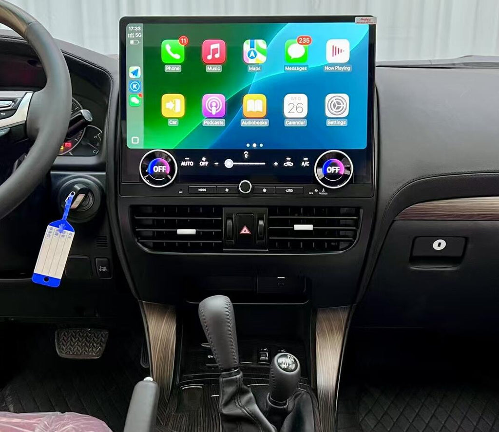 16.8" Android Head Unit for Toyota Prado J120 & Lexus GX470 2002-2009 - Wireless Apple CarPlay & Android Auto