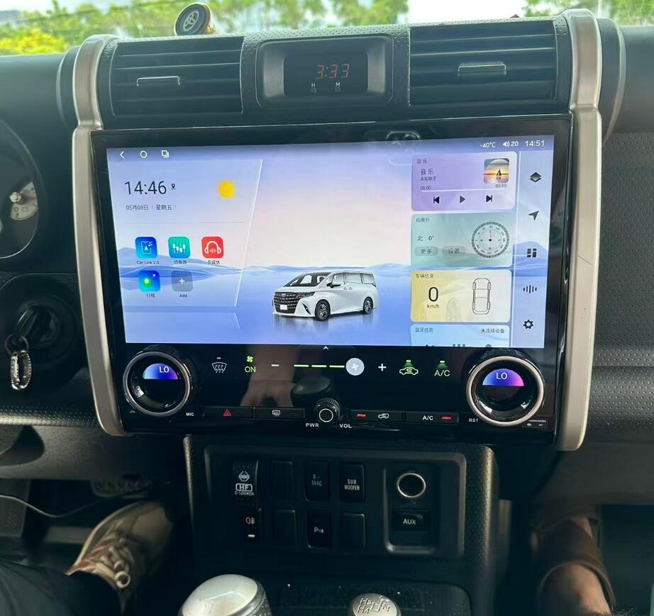 Toyota FJ Cruiser 2006-2023 15" QLED Wireless CarPlay Android Auto Head Unit