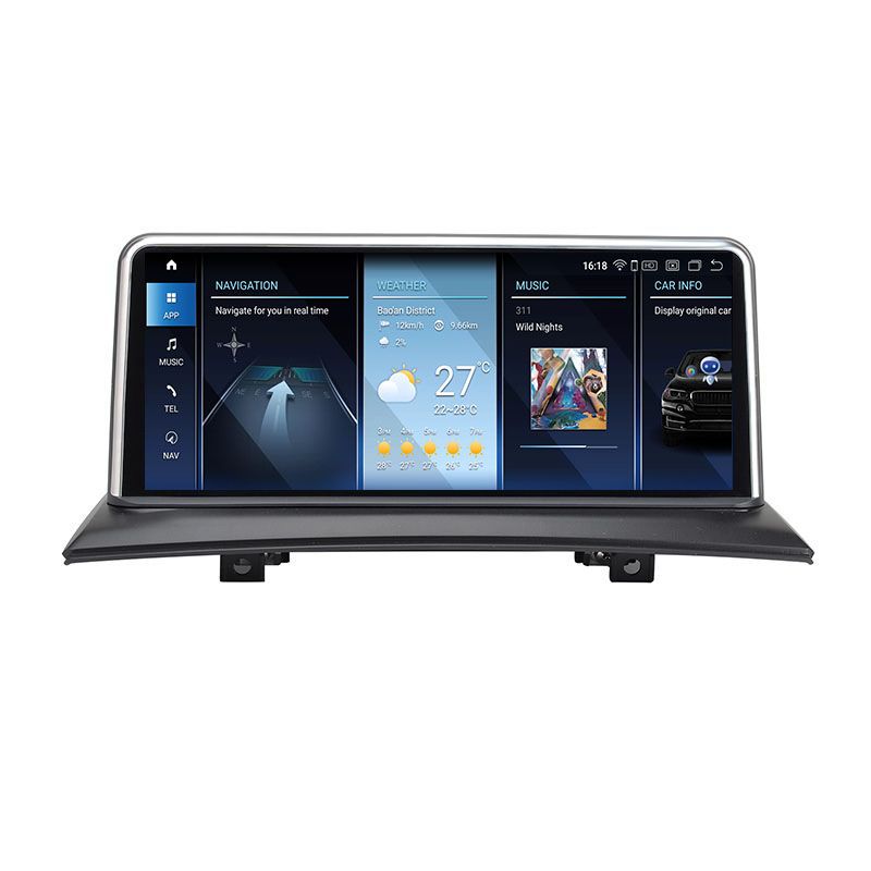 10.25" / 12.3" Wireless CarPlay Android Auto Touch Screen Radio Replacement for 2004-2019 BMW X3 E83 F25 CIC X4 F26 NBT G01 G02 G08 EVO Stereo Head Unit Upgrade