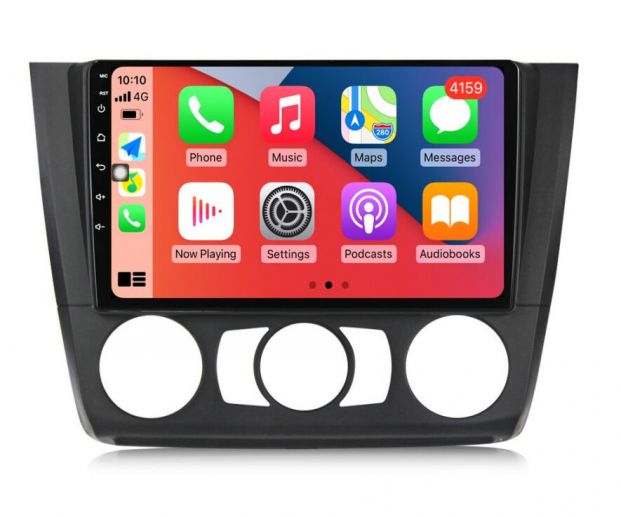 BMW 1 Series E81 E82 E87 E88 2004-2012 Android Head Unit Upgrade | 9" 2K QLED Wireless CarPlay Stereo