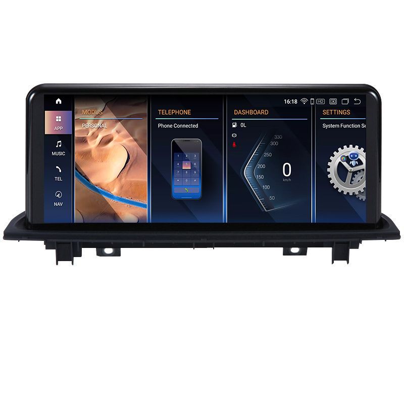 10.25" / 12.3" Android Head Unit Screen Upgrade for BMW X1 E84 (2009-2015) CIC X1 F48 / X2 F39 (2016-2019+) NBT EVO | Wireless CarPlay & Android Auto