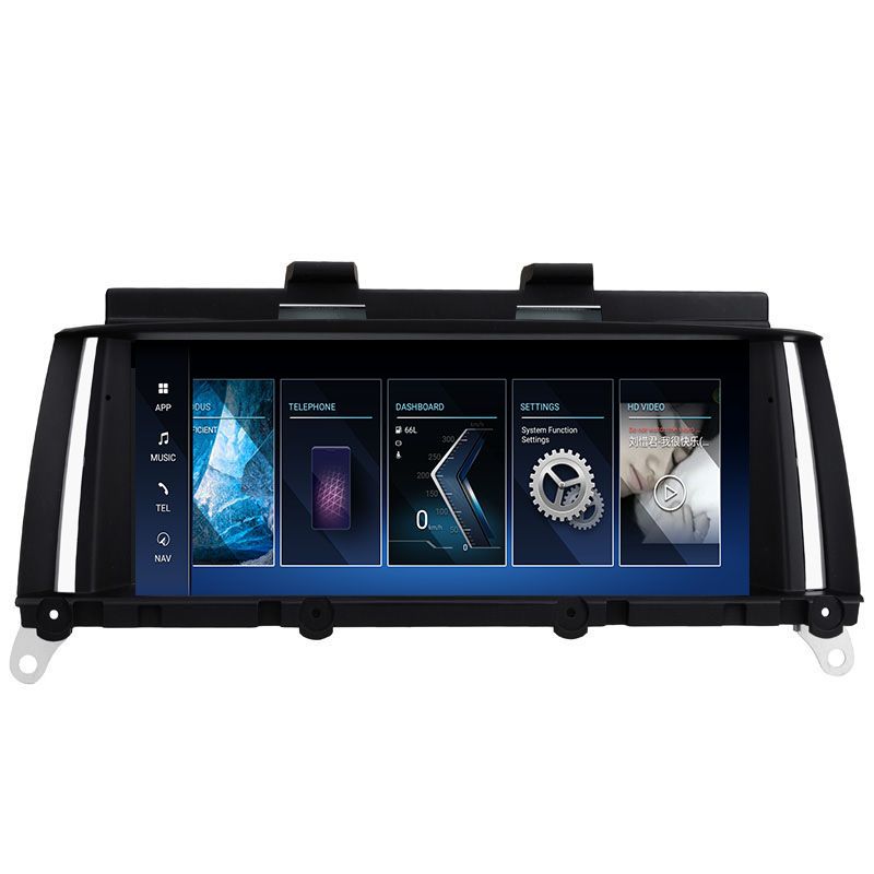 10.25" / 12.3" Wireless CarPlay Android Auto Touch Screen Radio Replacement for 2004-2019 BMW X3 E83 F25 CIC X4 F26 NBT G01 G02 G08 EVO Stereo Head Unit Upgrade