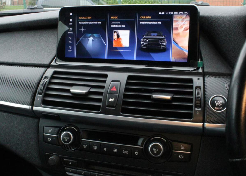10.25" / 12.3" Android Head Unit Screen Upgrade for BMW X5 E70 F15 X6 E71 2007-2019 | CIC CCC NBT EVO iDrive Stereo GPS Navigation System Radio Replacement
