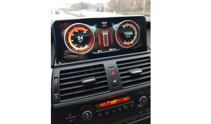 10.25" / 12.3" Android Head Unit Screen Upgrade for BMW X5 E70 F15 X6 E71 2007-2019 | CIC CCC NBT EVO iDrive Stereo GPS Navigation System Radio Replacement