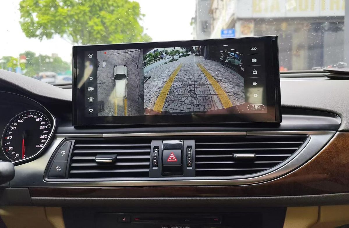 10.25" / 12.3" Touch Screen Upgrade Android Head Unit Radio Replacement for Audi A6 C6 C7 S6 RS6 A7 S7 RS7 2005-2018 With Wireless Apple CarPlay Android Auto