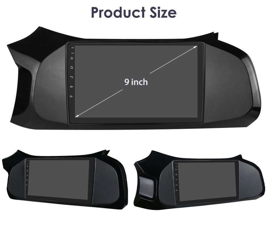 9-Inch CarPlay Android Auto Radio for Chevy Onix 2012-2019 | Touch Screen Stereo Upgrade