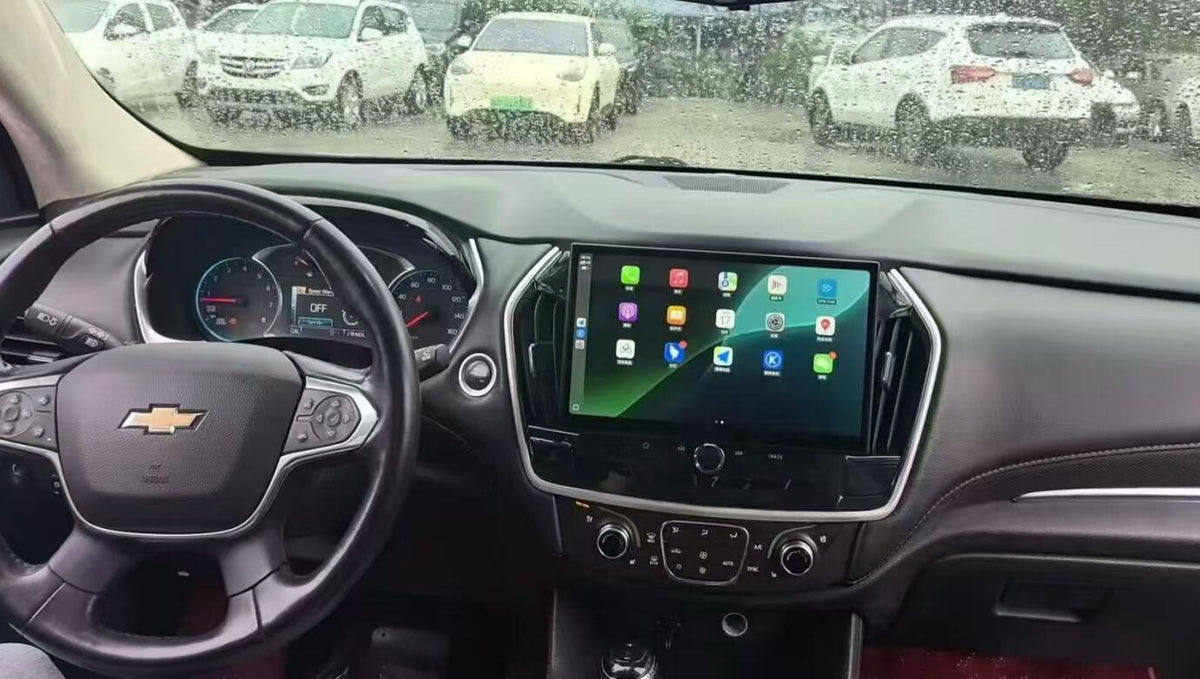 2017-2023 Chevrolet Chevy Traverse 11.6" QLED 2K Touchscreen Head Unit – Apple CarPlay Screen Replacement & Radio Upgrade with Dual System
