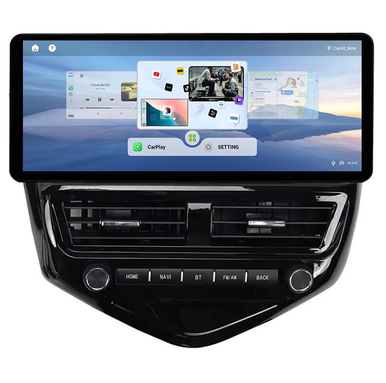 12.3" Touch Screen Aftermarket Radio Android Head Unit for 2008-2016 Chevrolet Chevy Cruze GPS Navigation System CarPlay
