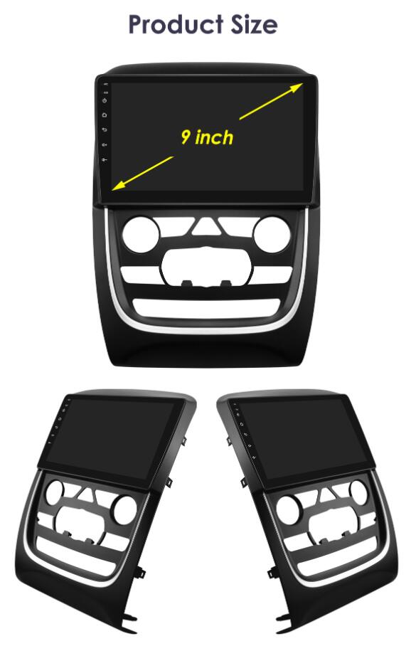 Dodge Durango 2014-2020 9-Inch 2K OEM-Style Radio Replacement Screen Upgrade – Wireless CarPlay & Android Auto Head Unit